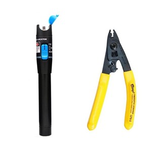 Bút soi quang 5km và kìm tuốt sợi quang 2 lỗ CFS-2