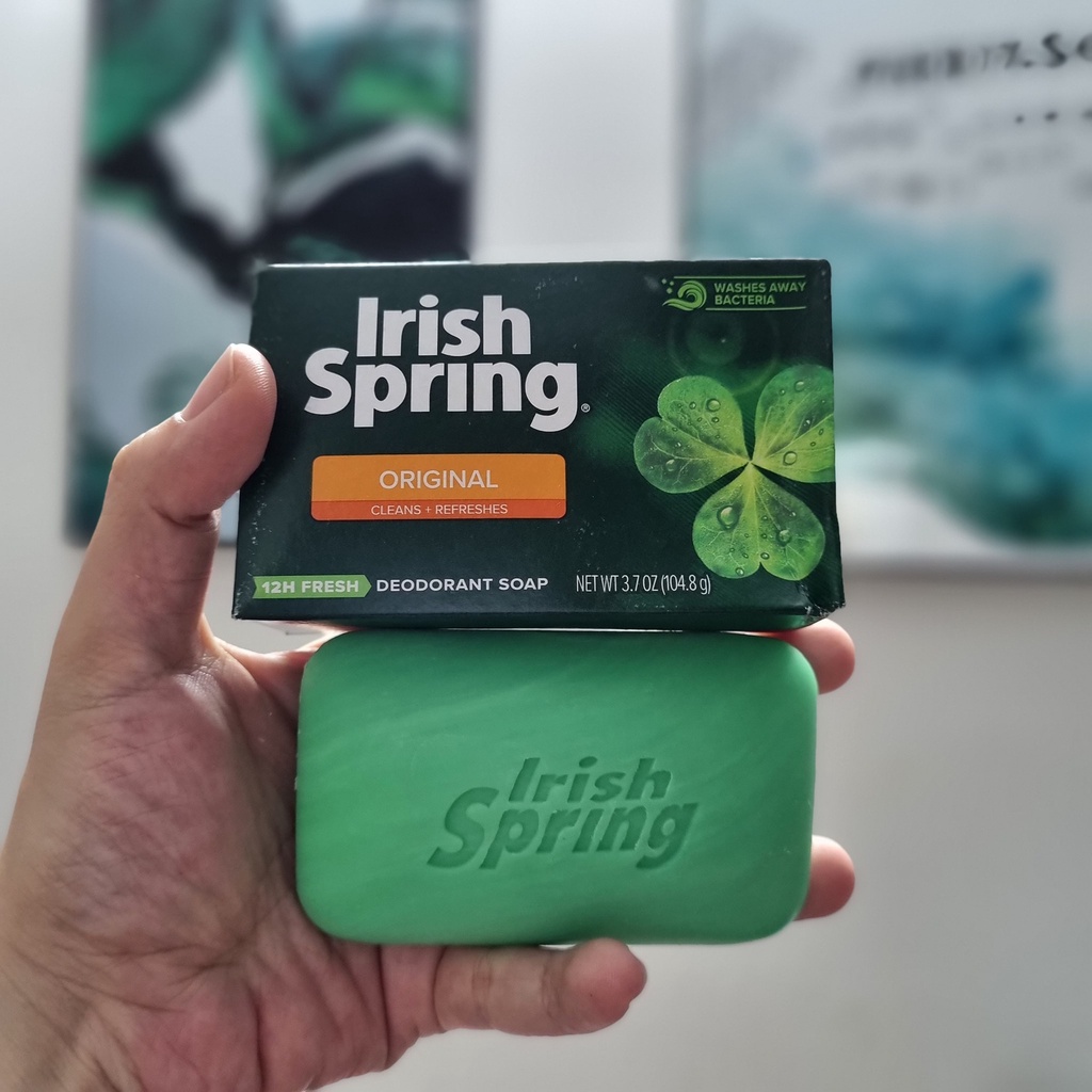 Xà bông Spring của Mỹ / Xà bông cục tắm thơm Mỹ Irish Spring