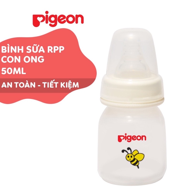 Bình sữa Pigeon nhựa PP 50ml