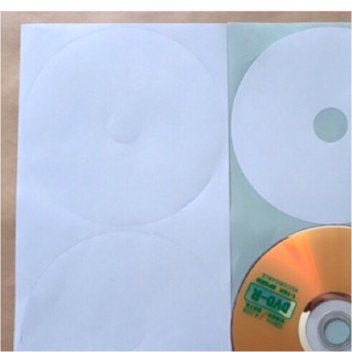 Decal dán đĩa trắng lẻ  1 tấm dán 2 đĩa