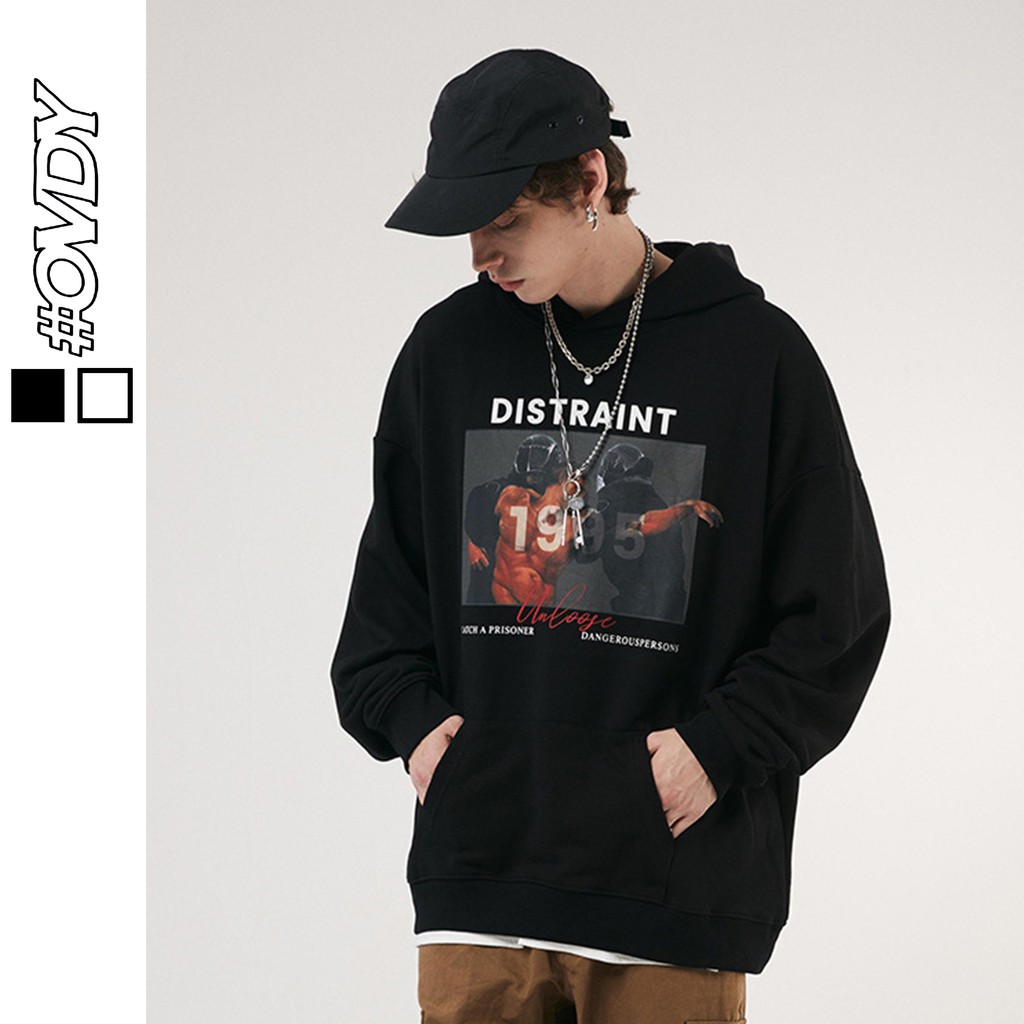 Áo Hoodie DISTRAINT By OVDY Hàng Chuẩn Xuất Khẩu 100% Cotton 360gsm | BigBuy360 - bigbuy360.vn