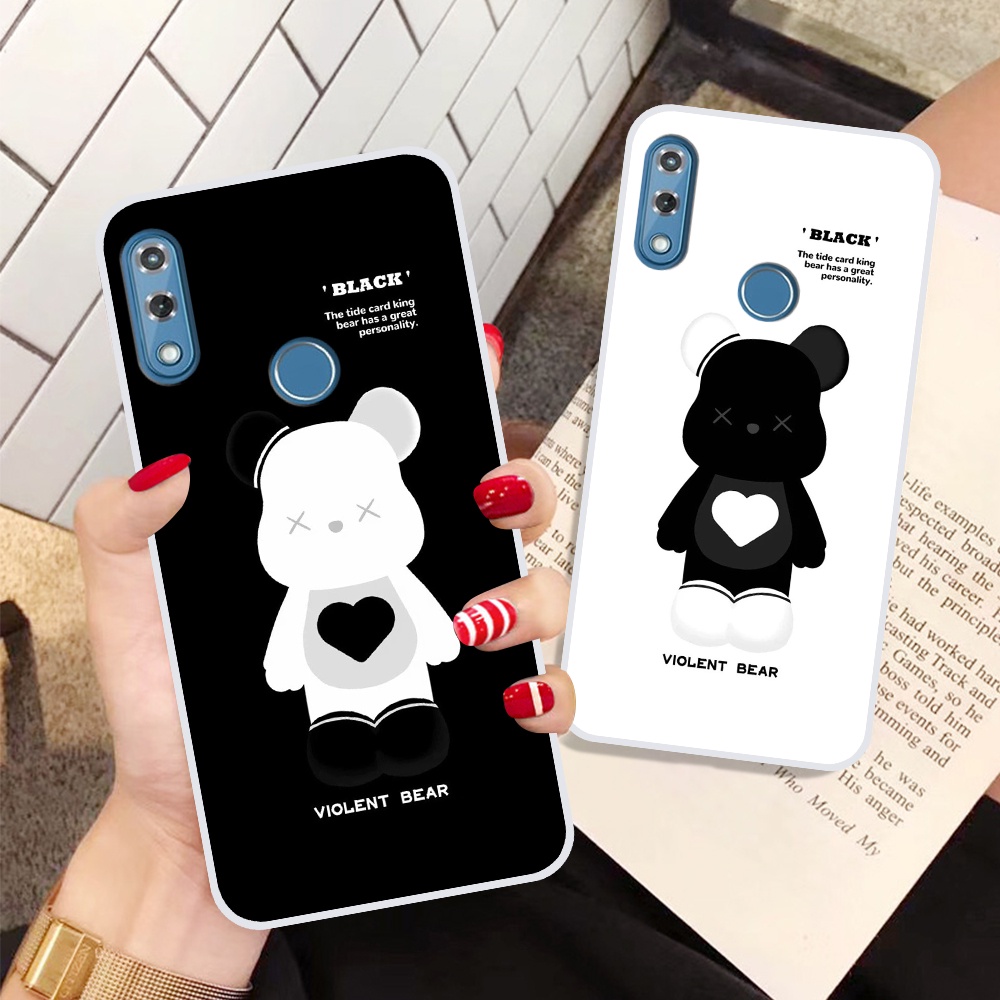 Ốp Vsmart Star 3 / Star 4 / Star3 / Star4 in hình họa tiết Mountain, Be@rbrick dễ thương (T13 - T18)