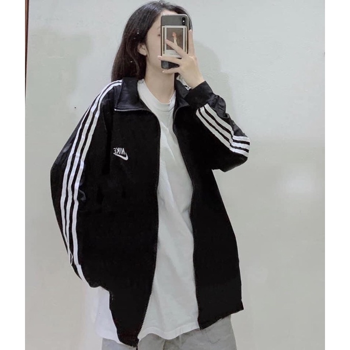 ÁO KHOÁC NỈ 3 SỌC UNIFORM TO KHÔNG MŨ [ RẺ VÔ ĐỊCH ] | BigBuy360 - bigbuy360.vn