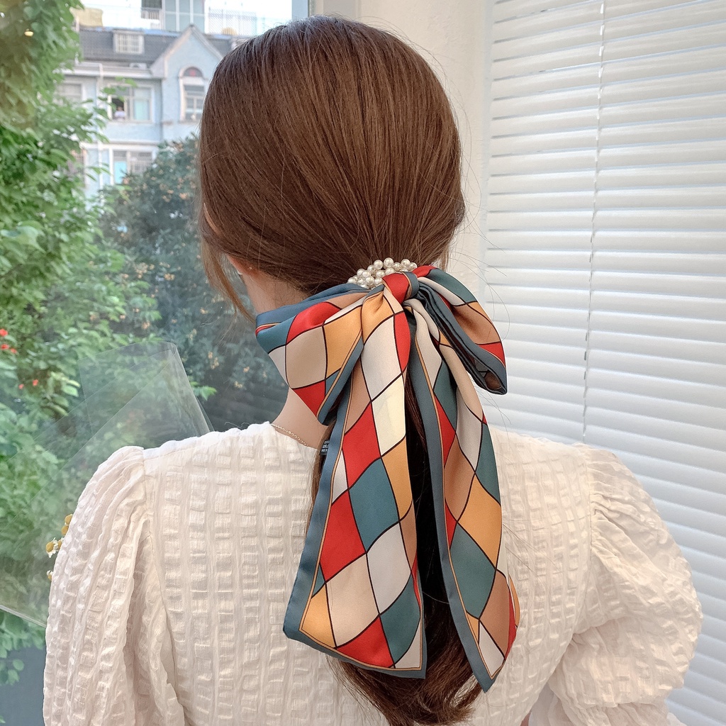 Kẹp Tóc Ruy Băng Thời Trang Hàn Quốc Cho Nữ