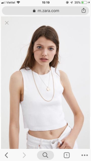 Áo Za ra women tank top