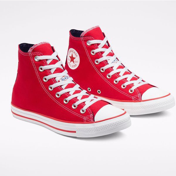 Giày Sneaker Unisex Converse Chuck Taylor All Star Logo Play Red High - 167173C