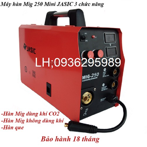 máy hàn mig Jasic 2 núm 3 chức năng hàn khí, hàn không khí, hàn que