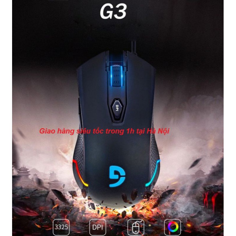 Chuột có dây game Fuhlen G3 RGB - Hàng chính hãng NinJa phân phối