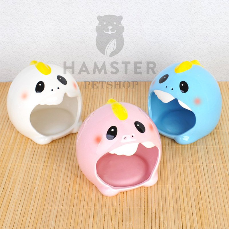 Nhà ngủ khủng long cho Hamster, sóc bay