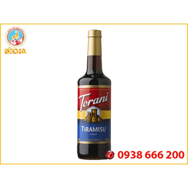 Siro TORANI Tiramisu 750ml (TIRAMISU SYRUP)