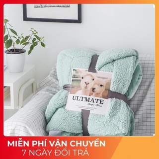 💖FREESHIP💖 Chăn Lông Cừu UlTMATE Nhập Khẩu Cao Câp, Chăn Đông Siêu Ấm, Siêu Mềm Mịn