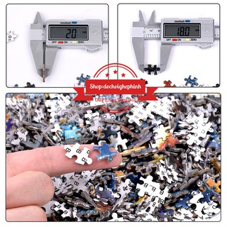 Bộ tranh ghép xếp hình 1000 pcs jigsaw puzzle tranh ghép 70 50cm bản thú - ảnh sản phẩm 9