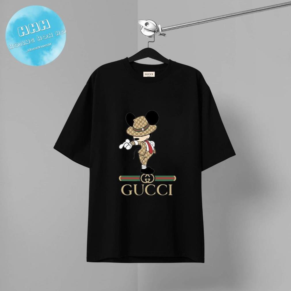 [Premium] Áo thun tay lỡ Unisex GC Mickey,áo thun nam nữ