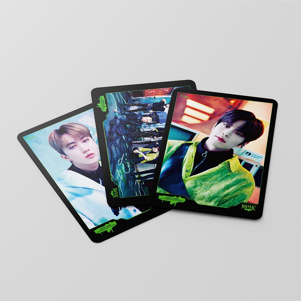 Straykids Album THE SOUND & MAXlDENT Photocard Stray Kids 2ND World Tour MANIAC & ODDINARY & Christmas Evel Lomo Card 54pcs/box