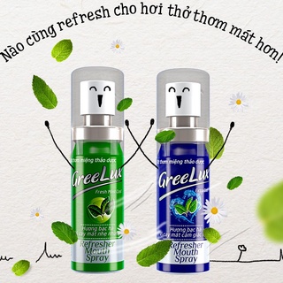 Xịt thơm miệng thảo dược Greelux chai 12ml
