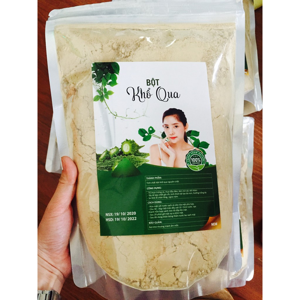 100gr MẶT NẠ SỮA TƯƠI, KHỔ QUA, TRÀ XANH_CHUYÊN DÙNG CHO SPA