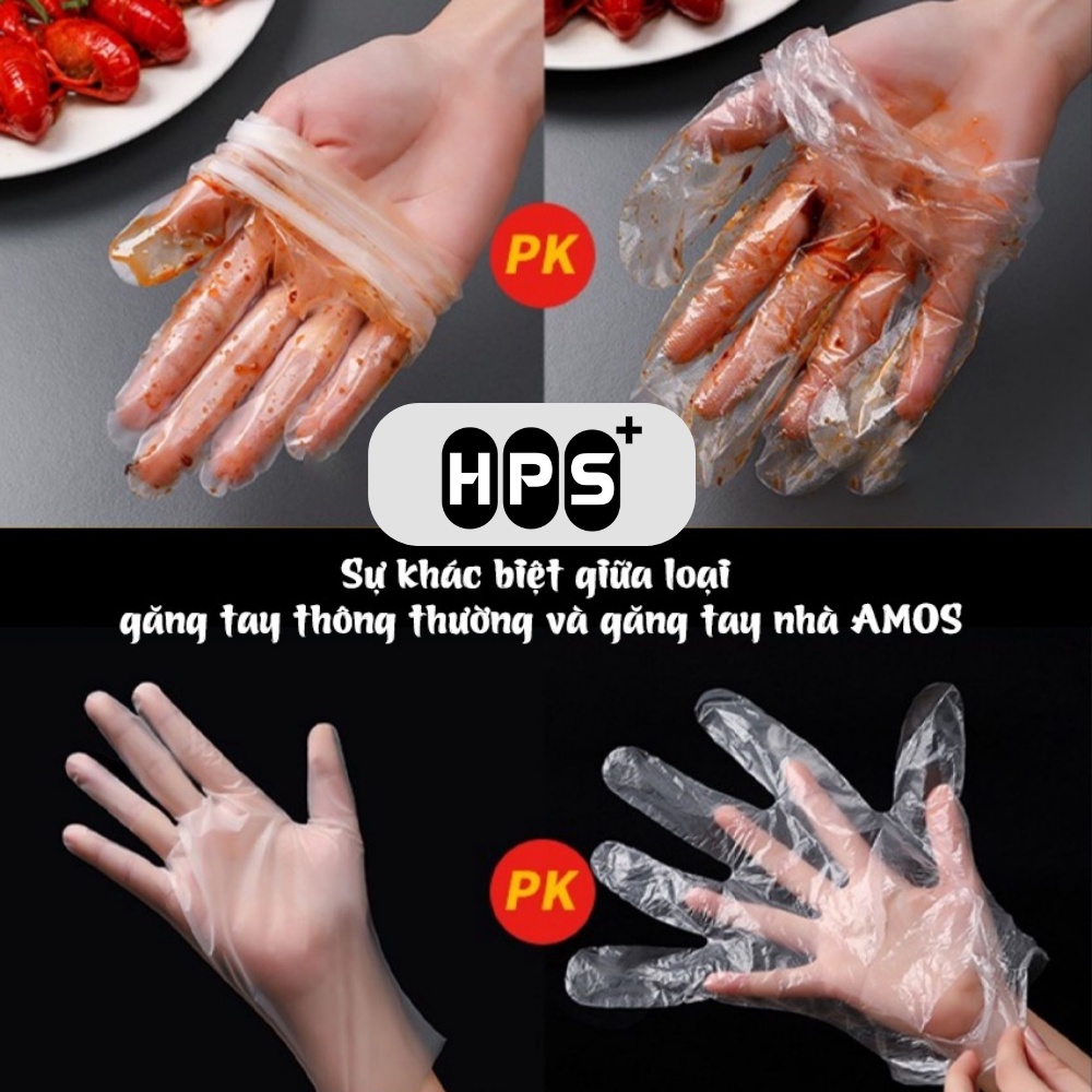 Combo 100 chiếc găng tay TPE siêu dày dặn siêu dai,mềm mại