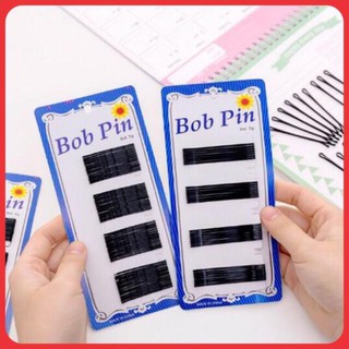 Vỉ kẹp tóc ghim tăm đen ( loại 36 và 60 chiếc )