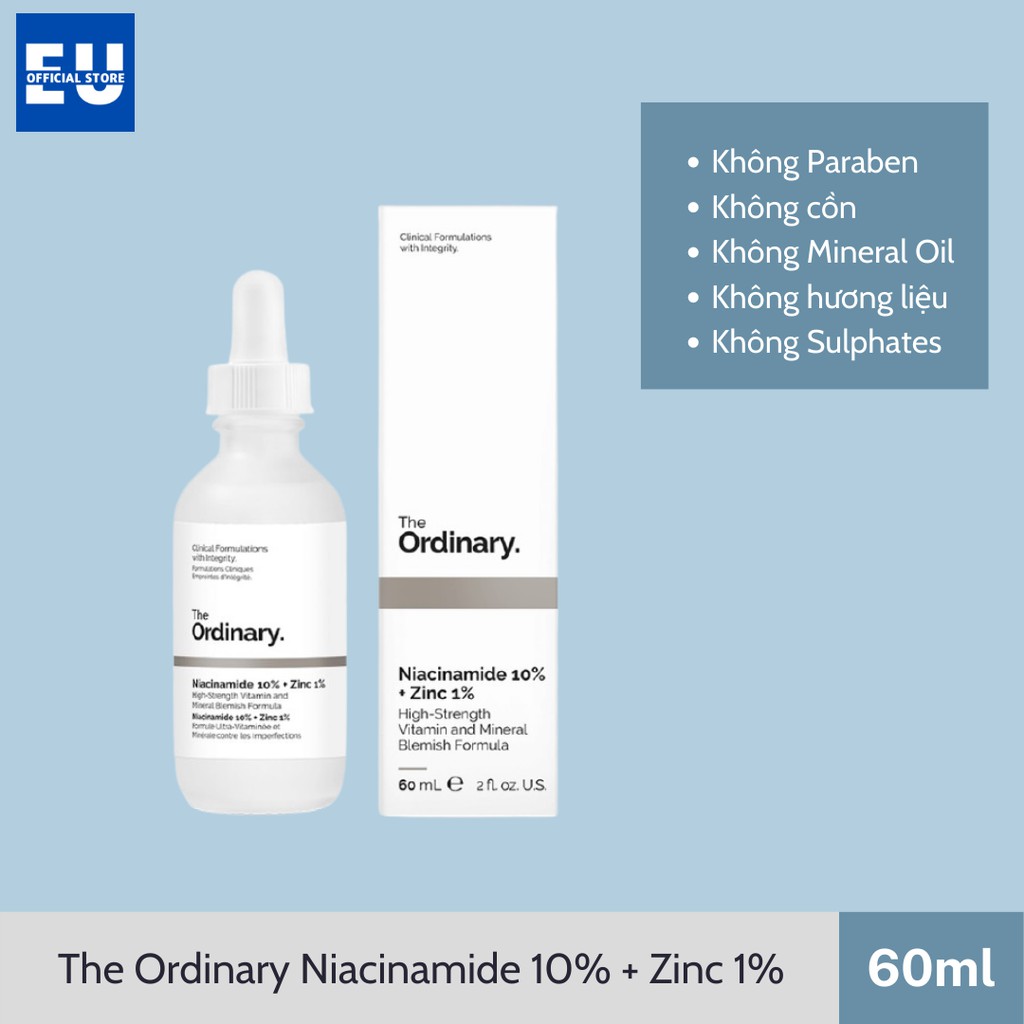 [Loại 30ml/60ml] Tinh chất Serum The Ordinary Niacinamide 10% + Zinc 1% | BigBuy360 - bigbuy360.vn