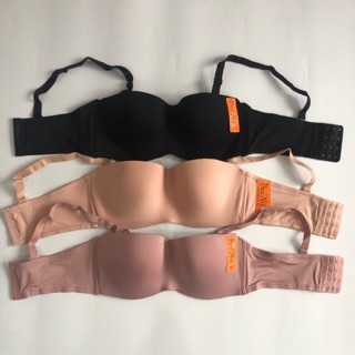 Áo ngực cup ngang bigsize Thái Lan BeeNa 2247 có gọng cup b mặc không dây size 34 đến 44 màu da/đen/ruốc