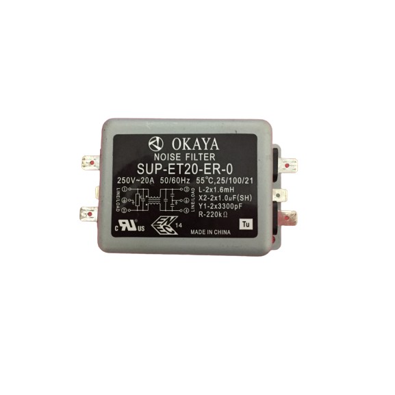 Lọc nguồn Japan 2 chiều AC 250v 20A OKAYA cho dàn âm Thanh