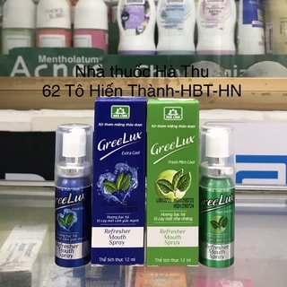 Xịt thơm miệng thảo dược Greelux