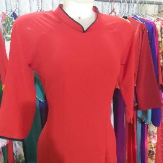 ÁO DÀI 4 TÀ ĐỎ