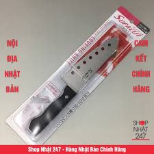 [Hỏa Tốc HN] Dao nhà bếp inox có lỗ NỘI ĐỊA NHẬT BẢN