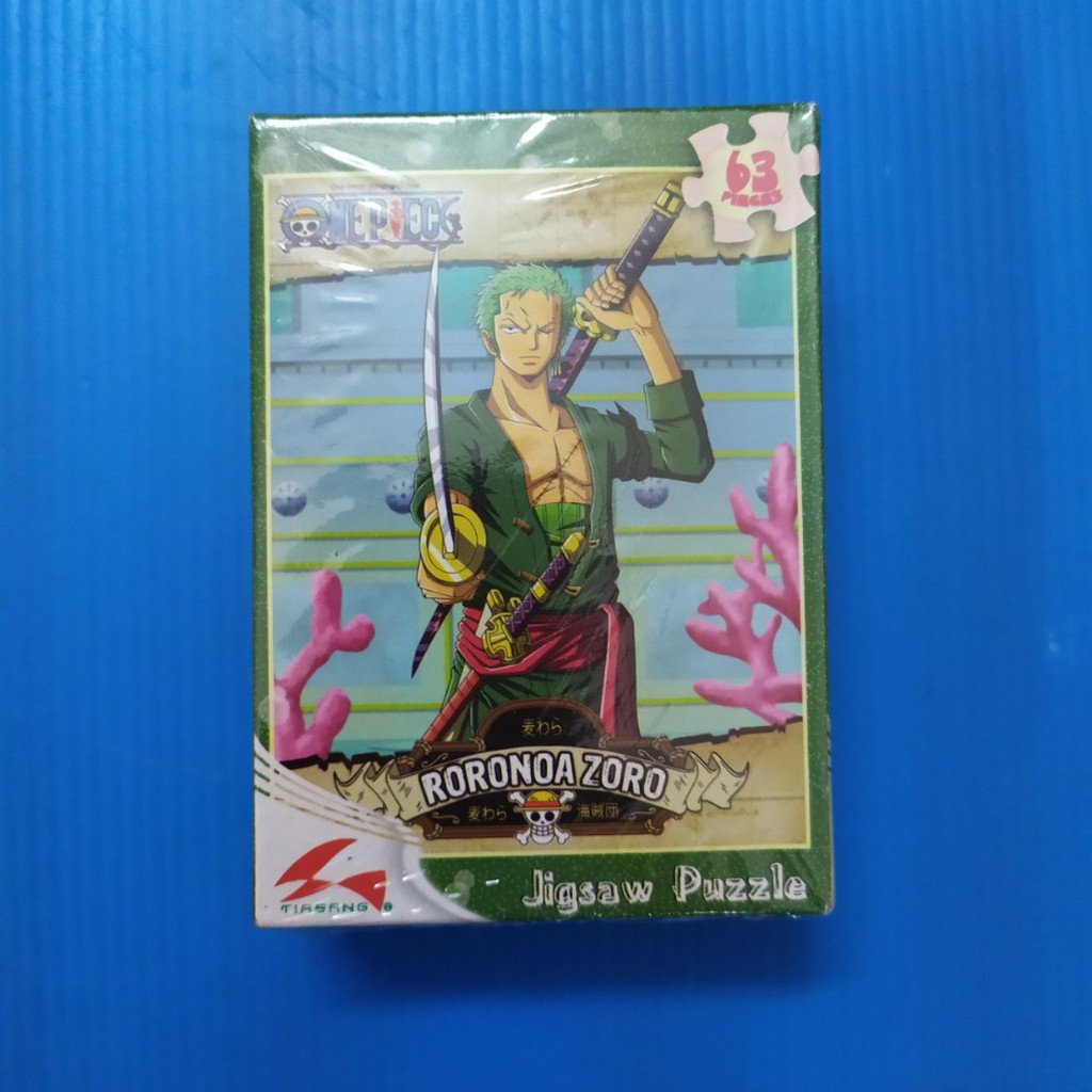 [Một hộp] Xếp hình ghép hình Puzzle tranh One Piece Luffy, Zoro, Ace - tranh Dragon Ball Goku, Vegeta