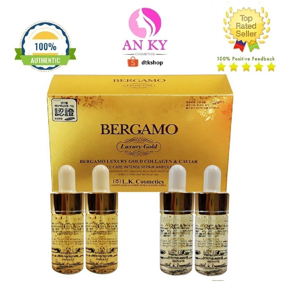 Q1 Serum Bergamo Luxury Gold Collagen & Caviar 1