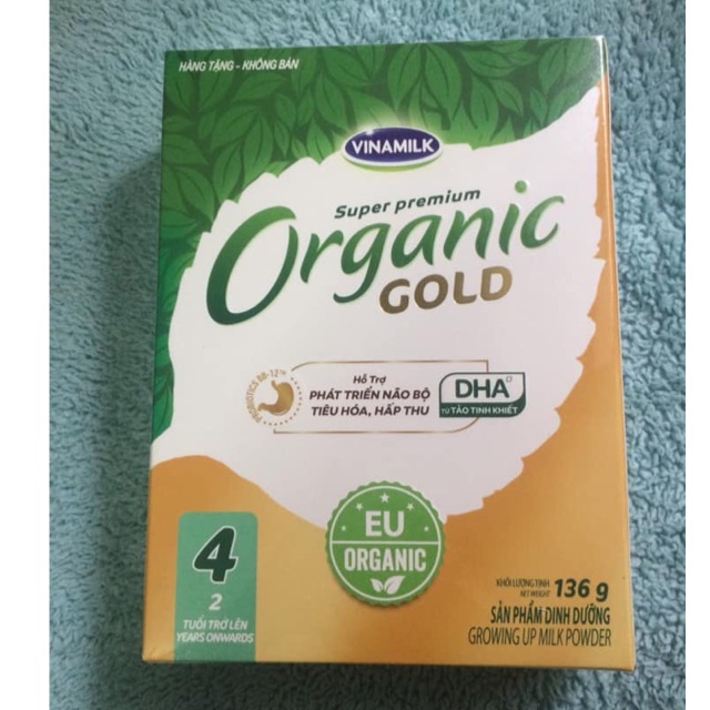 Sữa bột Organic vinamilk 135g