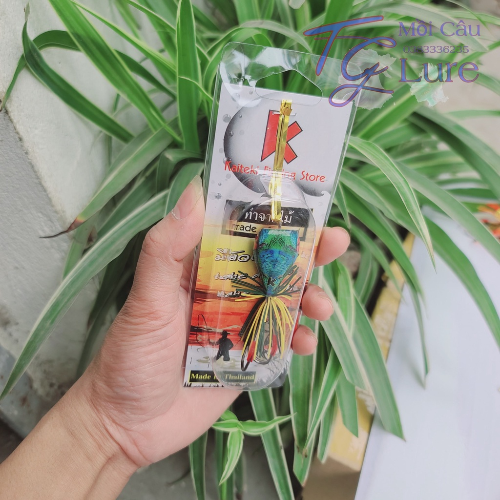 Mồi câu nhái nhảy đầu rắn - Mồi câu lure siêu nhậy