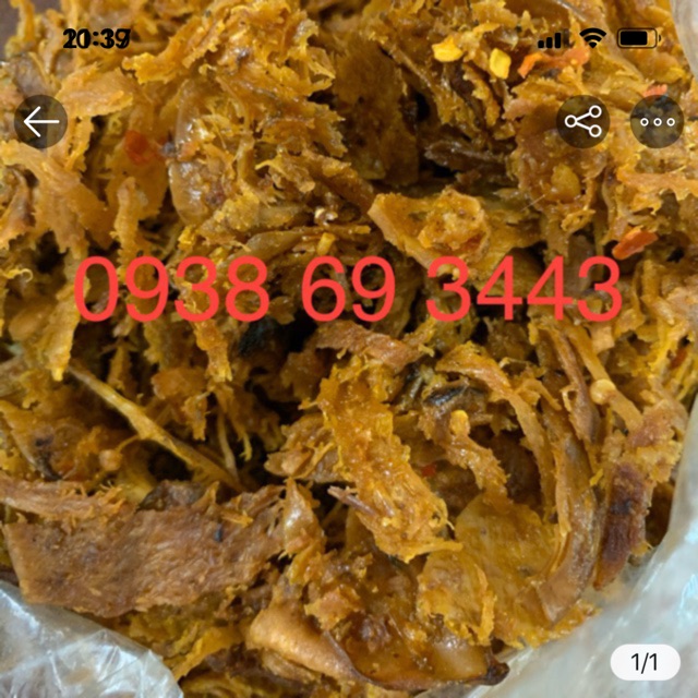 100g khô mực xé sợi mềm