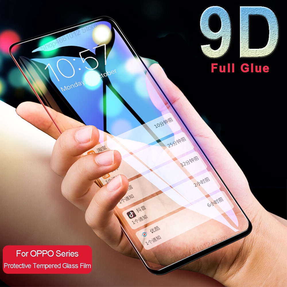 Kính Cường Lực 9d Bảo Vệ Màn Hình Cho OPPO F11 F9 PRO F5 Youth F7 F3 F15 R17 R15 R9 R9S R11S PLUS RENO 2Z 4 PRO