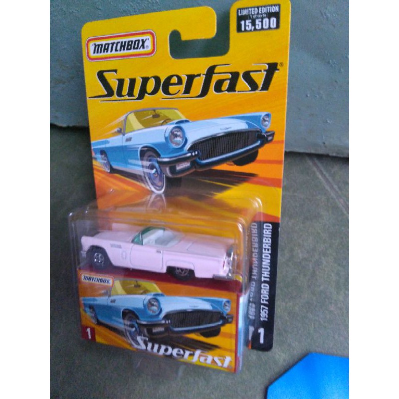 Xe MATCHBOX 1957 ford Thunderbird special edition , hàng hiếm