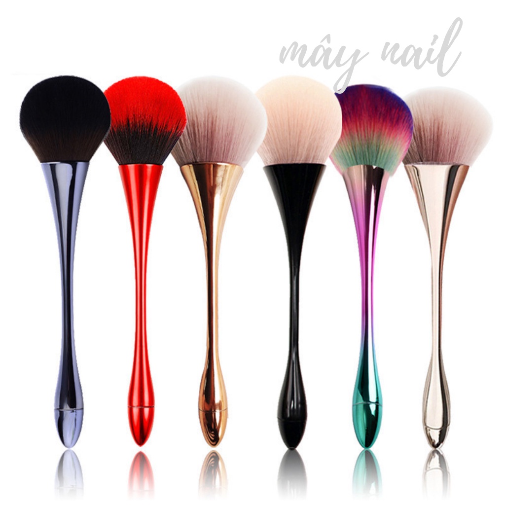 Chổi phủi bụi nail cán dài đẹp