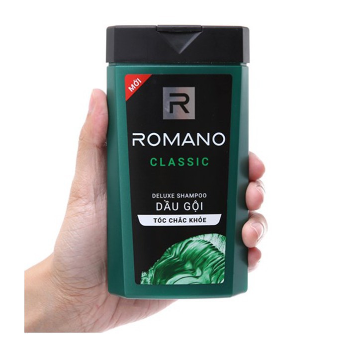 [Mã DAIL01120 giảm 15% đơn từ 60K] Dầu gội hương nước hoa Romano Classic 180g