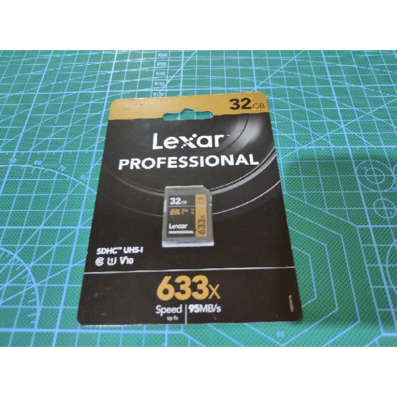 Thẻ Nhớ Sd Lexar 32gb Class 10 95mbps 633x 1 Năm Cho Máy Ảnh Dslr | BigBuy360 - bigbuy360.vn