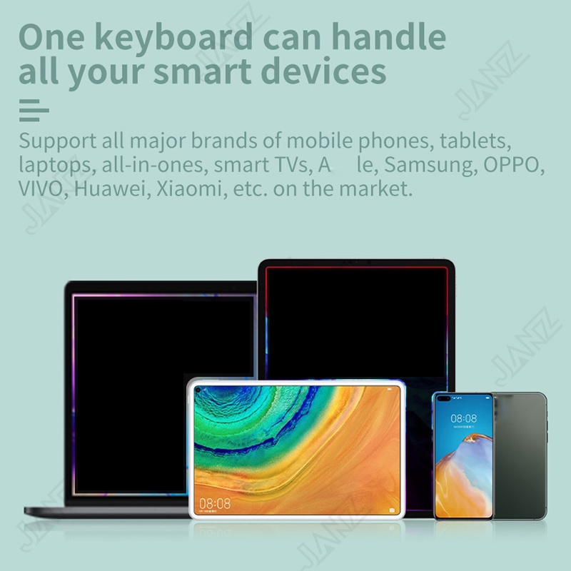 Bộ Bàn Phím Và Chuột ko dây Bluetooth 10 inch ko dây Có Thể Sạc Lại Dành Cho tablet táo Tablet Mobile