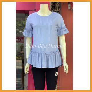 ÁO BẦU CÔNG SỞ VẢI VOAN SIÊU MÁT MẶC MÙA HÈ