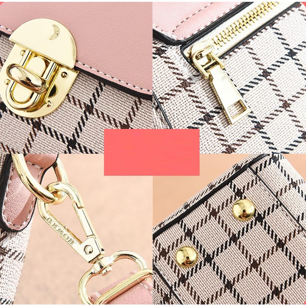Túi Xách Nữ - Túi Đeo Vai Đeo Chéo Caro Thời Trang Đi Học Đi Chơi | BigBuy360 - bigbuy360.vn