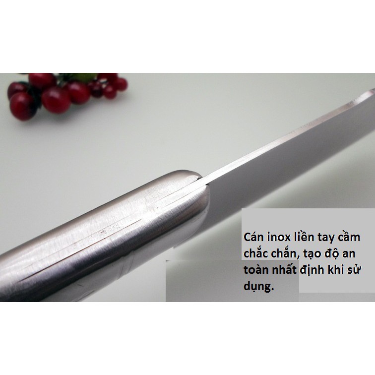 Dao chặt xương, chặt gà, chặt vịt, băm thịt làm bằng inox chống rỉ, bền bỉ và an toàn