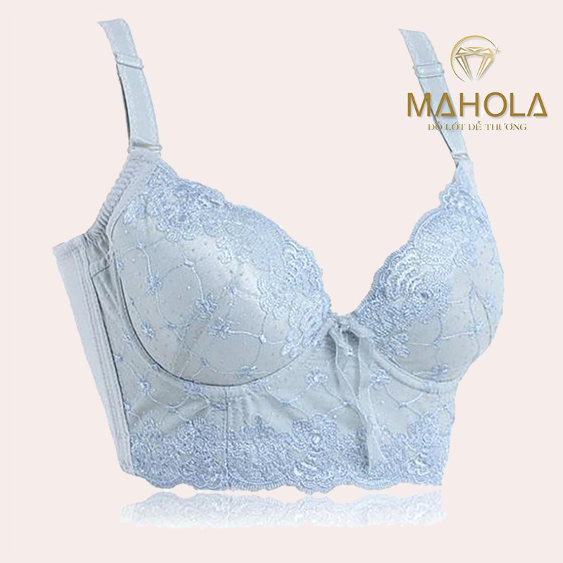Áo Lót Chất Liệu Ren Quyến Rũ Dáng Croptop _Mahola_ KD34