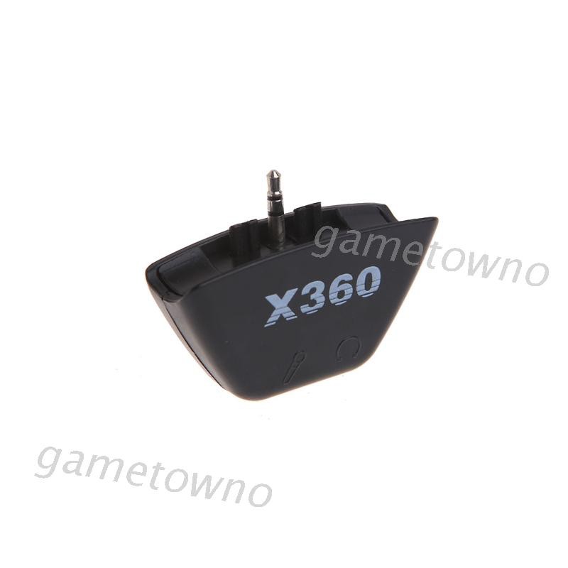 Đầu Chuyển Đổi Jack 2.5mm Màu Đen Cho Tai Nghe Xbox 360