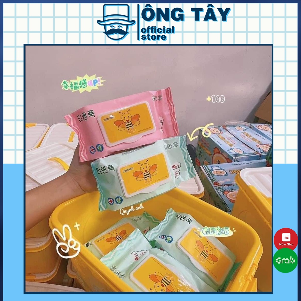 Gói khăn ướt vịt vàng Thiên Phúc