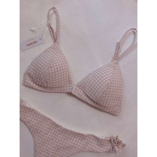 👙 Brallete Thiết Kế sexy 👙 Bộ Đồ Lót Mad Colours Be Sữa Sexy Có Mút Mỏng Hàng Thiết Kế Cao Cấp- Handmade by The Heidi | BigBuy360 - bigbuy360.vn