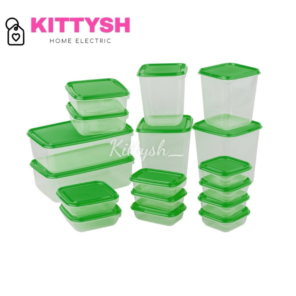 Bộ đựng thực phẩm 17 hộp đựng thực phẩm cao cấp – Phương Thức Bảo Quản Thực Phẩm Thông Minh