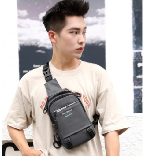Túi nam🎁FREESHIP🎁giảm 30k nhập mã [TUIDEOCHEO] túi đeo chéo nam 3 kiểu