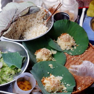 1 ký Lá sen tươi dùng để gói xôi, trang trí món ăn