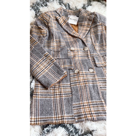 ÁO BLAZER KHOÁC VÉT DẠ DÀI - HÀNG QUÃNG CHÂU